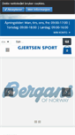 Mobile Screenshot of gjertsensport.no